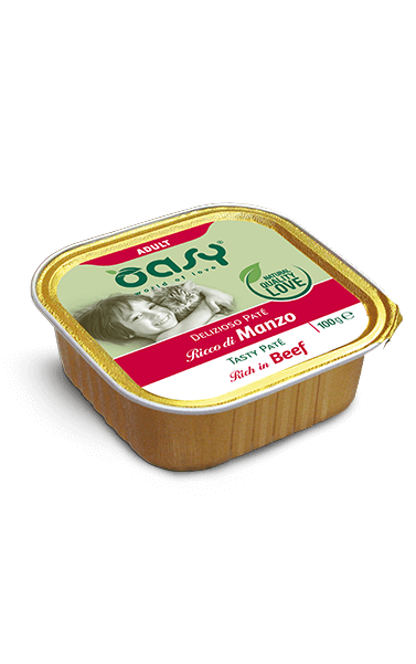 Oasy Delizioso Patè Manzo Umido Gatto 100 Gr Oasy Delizioso Patè Manzo Umido Gatto 100 Gr